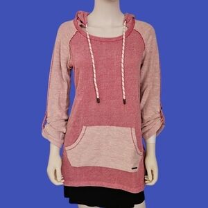 Marc NEW YORK Tweed Scoop Neck Outdoor Camp Hiking Baja Mountain Girl Hoodie